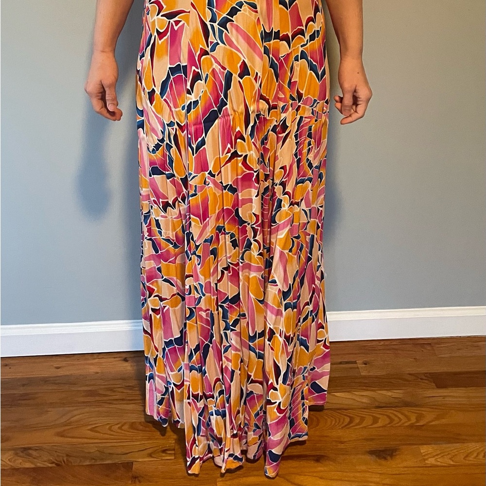 AFRM Emerson Maxi Dress in Summer Butterfly Small - Picture 13 of 13